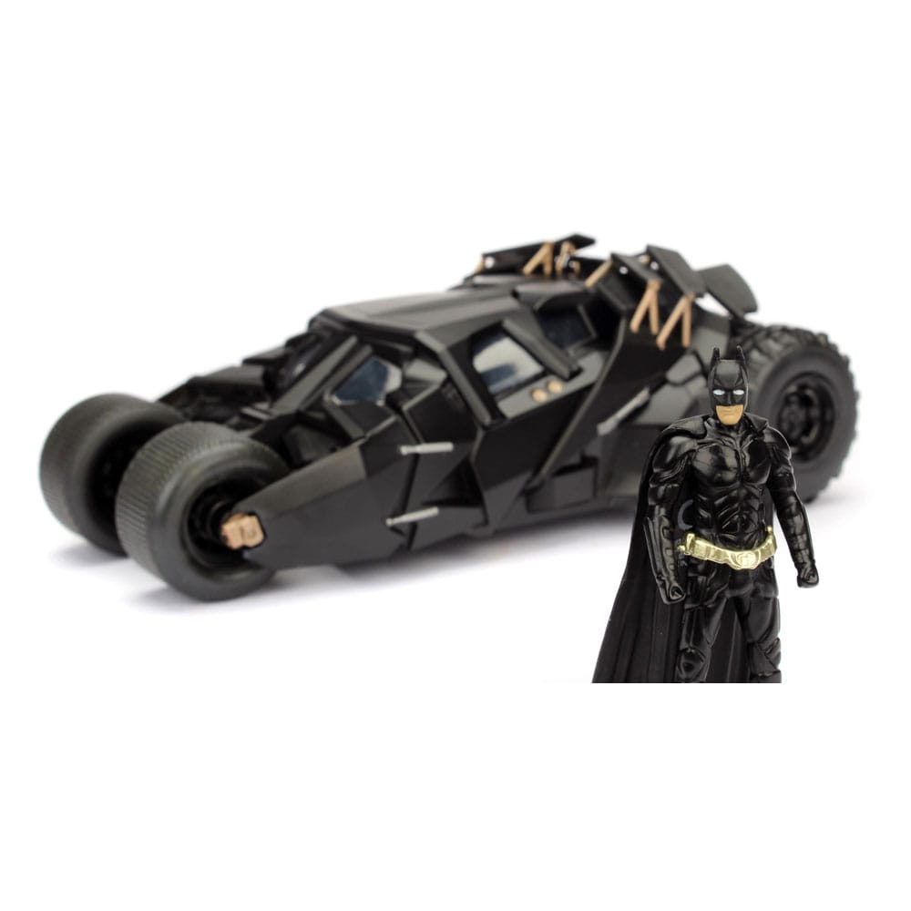 DC Comics Diecast Model 1/24 Batman The Dark Knight Batmobile 4006333065033