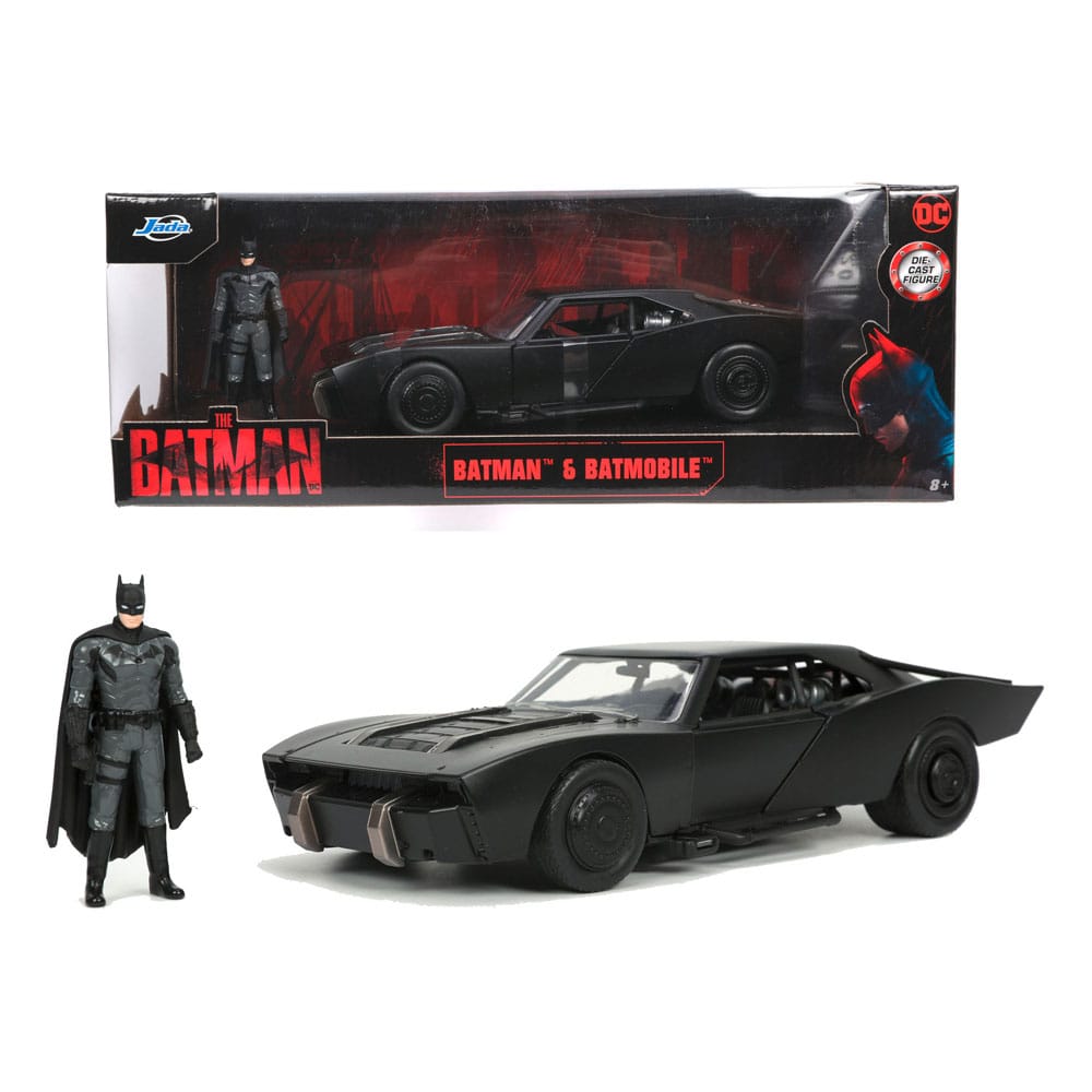 DC Comics Diecast Model 1/24 Batman Batmobile  4006333080258