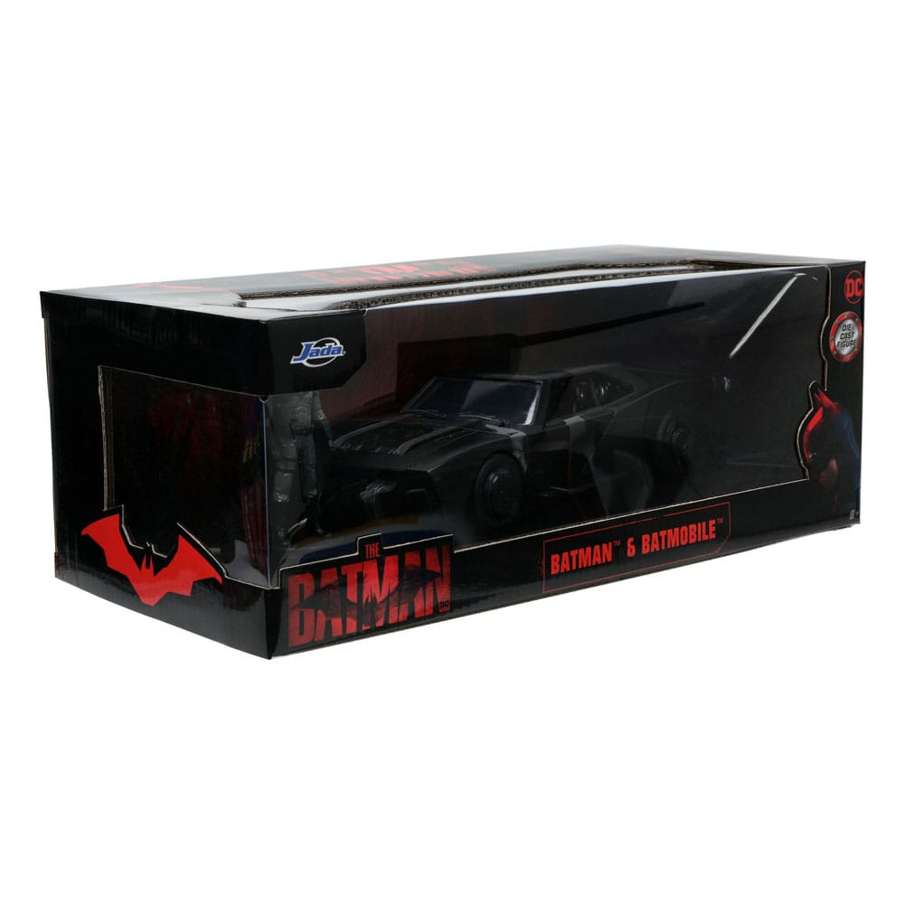 DC Comics Diecast Model 1/24 Batman Batmobile 4006333080258