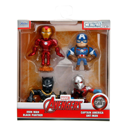 Avengers Nano Metalfigs Diecast Mini Figures 4-Pack 6 cm 4006333085758