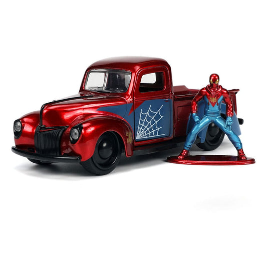 Marvel Diecast Model 1/32 1941 Ford Pick Up Spider-Man 4006333083532