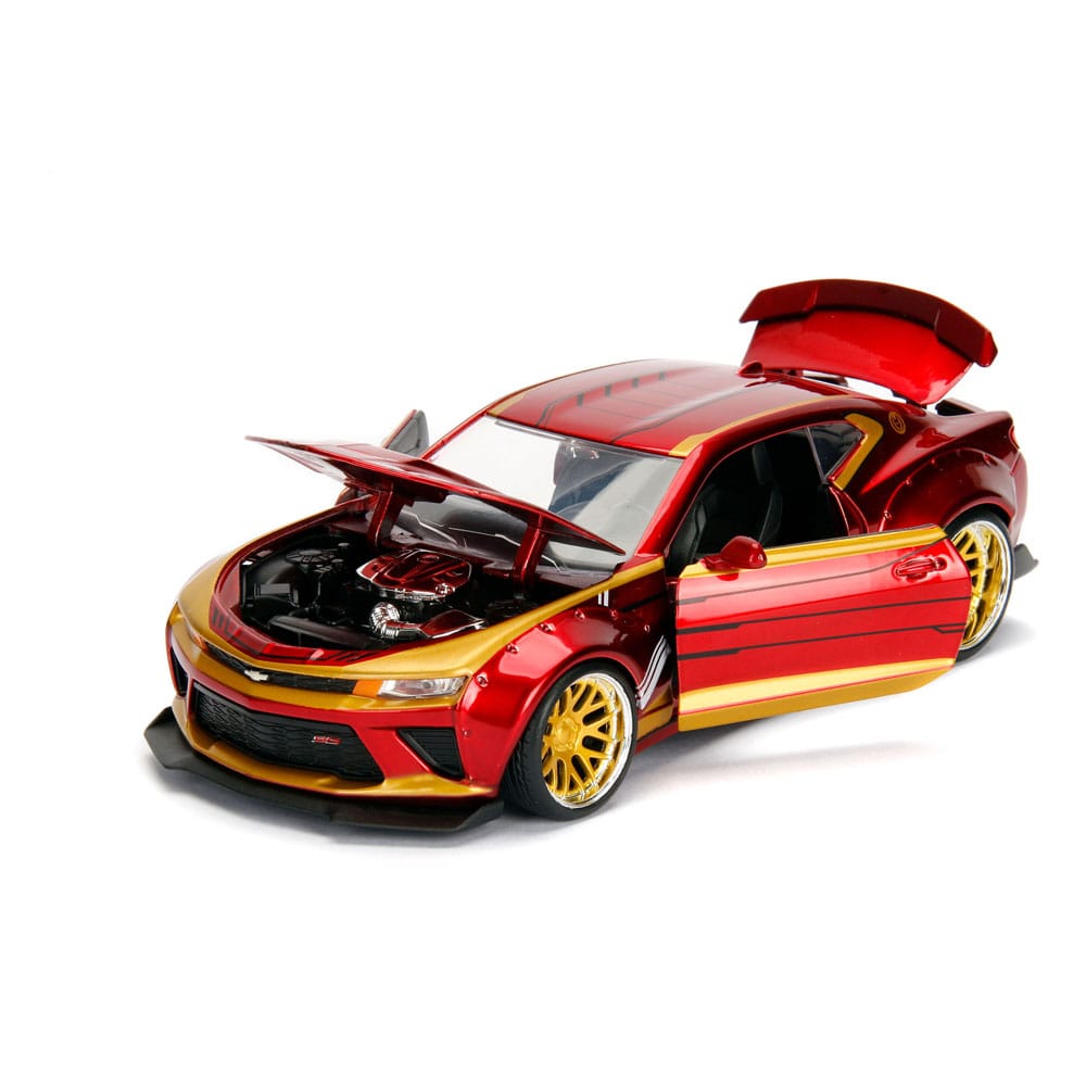 Avengers Diecast Model 1/24 2016 Chevy Camaro SS Iron Man 4006333065163