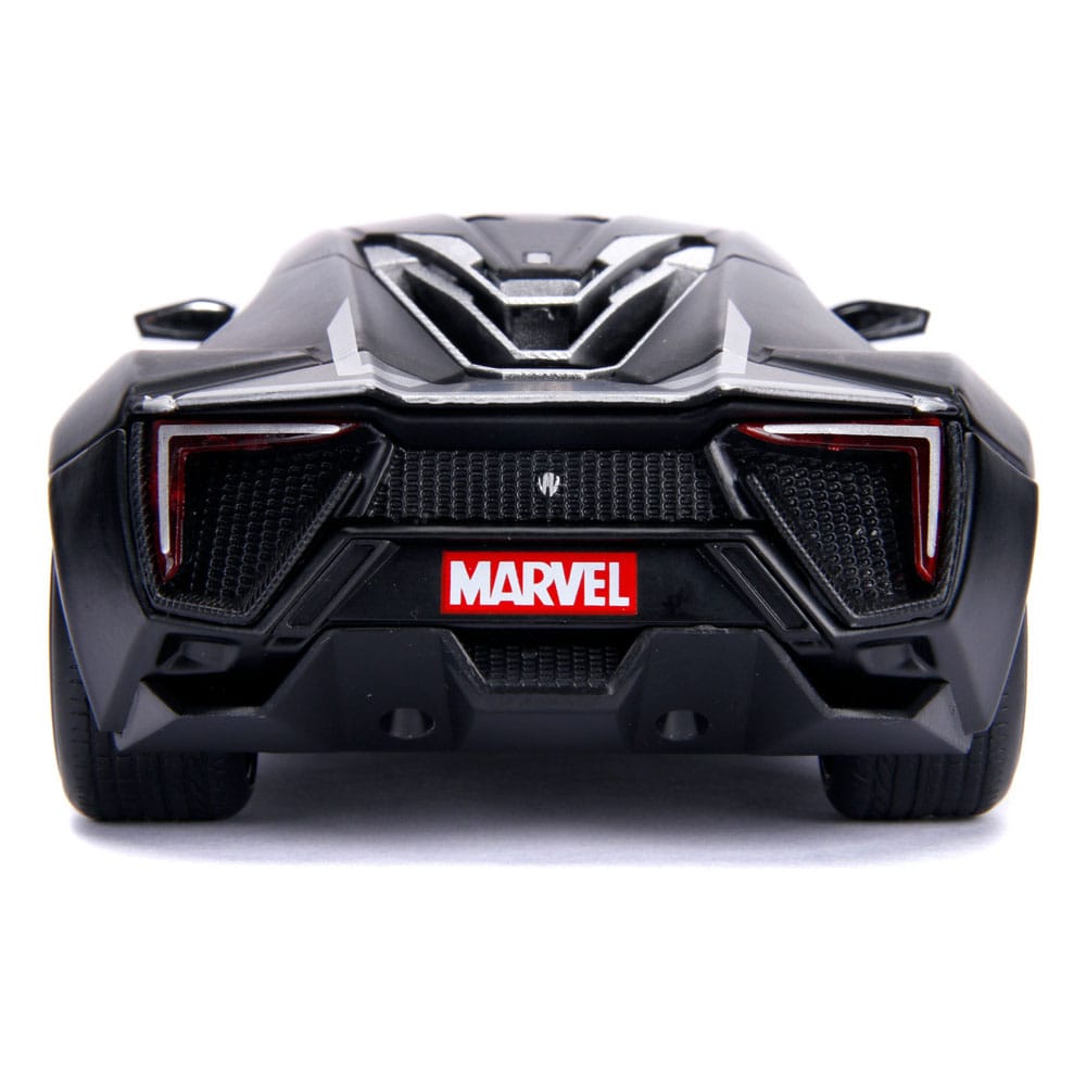 Avengers Diecast Model 1/24 Lykan Hypersport Black Panther 4006333065170