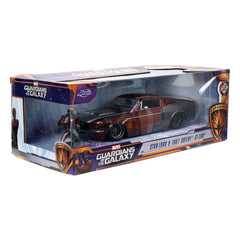 Guardians of the Galaxy Diecast Model 1/24 1967 Ford Mustang Star Lord 4006333075902