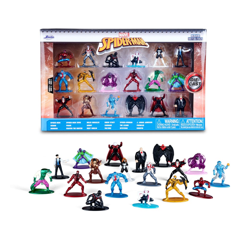 Marvel Nano Metalfigs Diecast Mini Figures 18-Pack Wave 9 4 cm 4006333084362