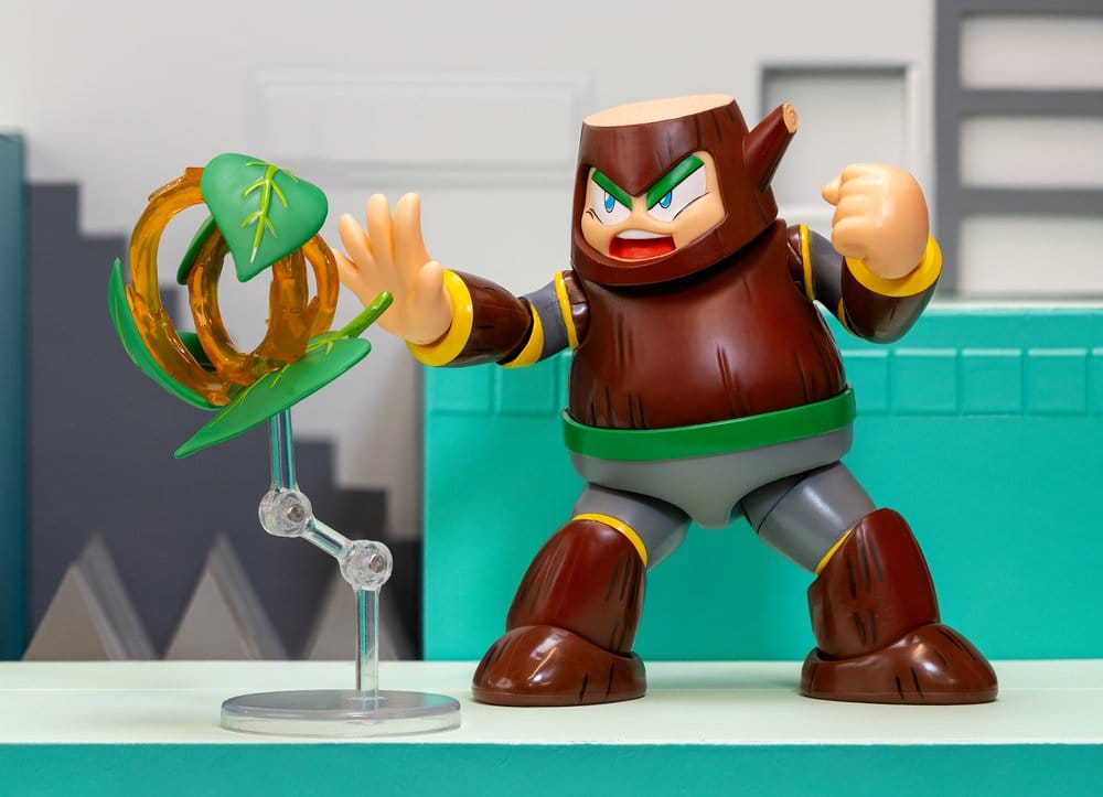Mega Man Action Figure Wood Man 11 cm 4006333088230