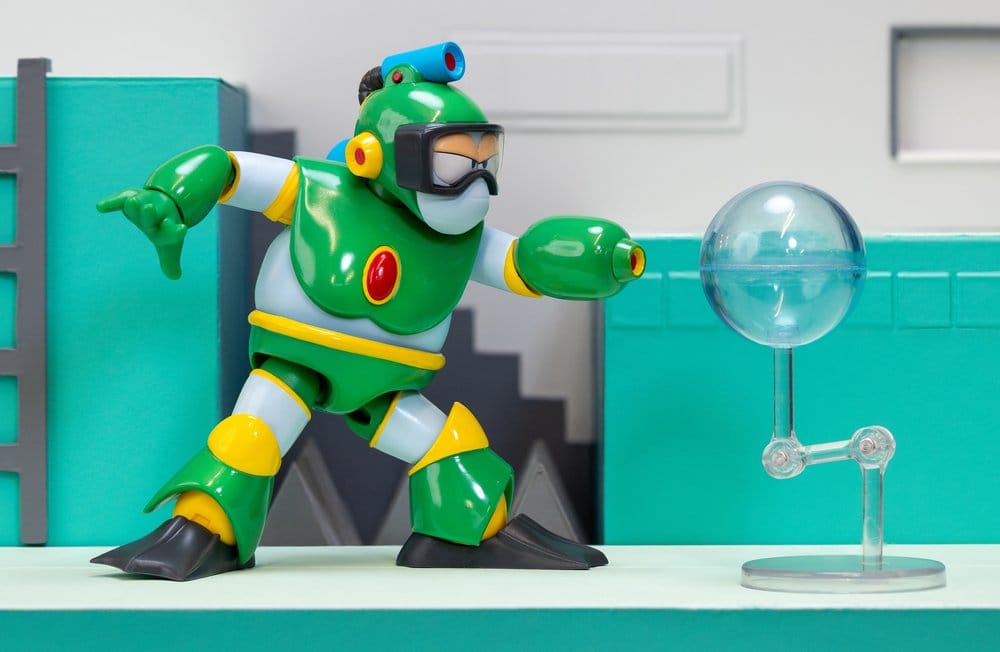 Mega Man Action Figure Bubble Man 11 cm 4006333088247