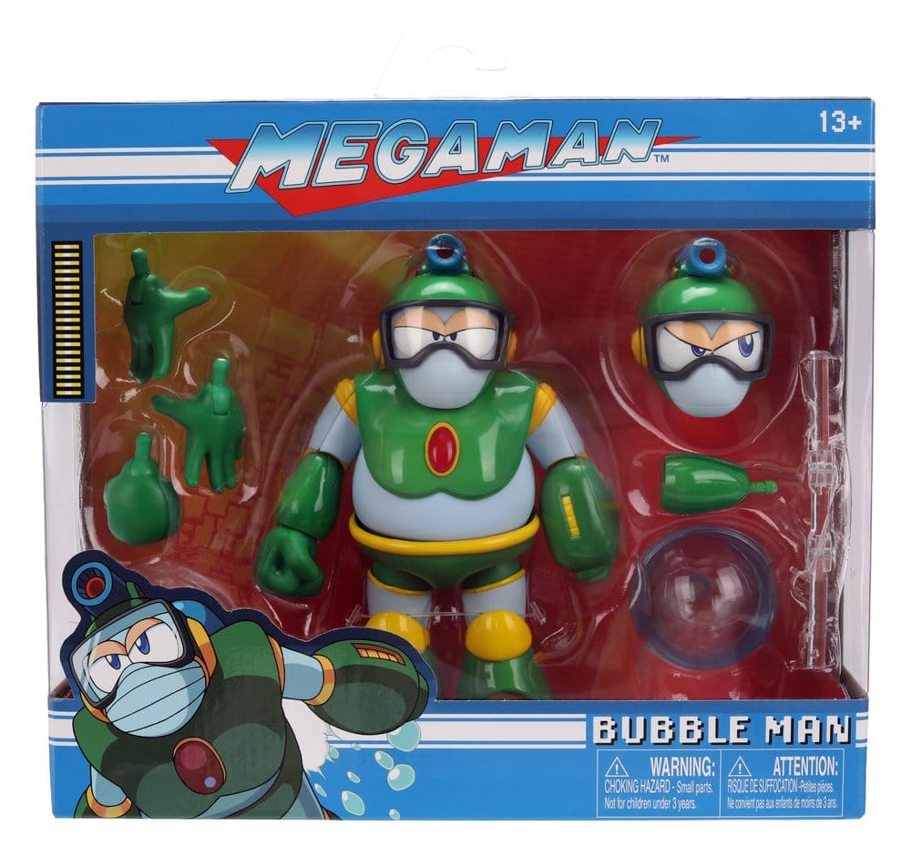 Mega Man Action Figure Bubble Man 11 cm 4006333088247
