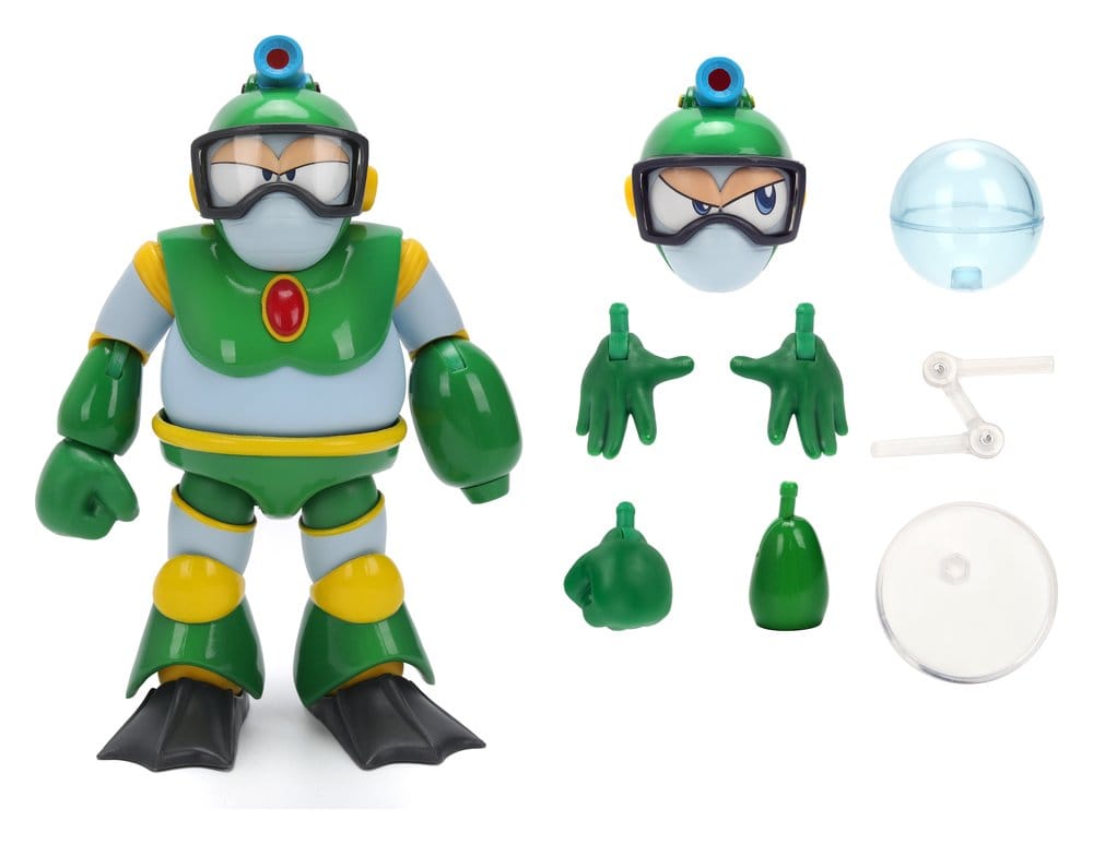 Mega Man Action Figure Bubble Man 11 cm 4006333088247