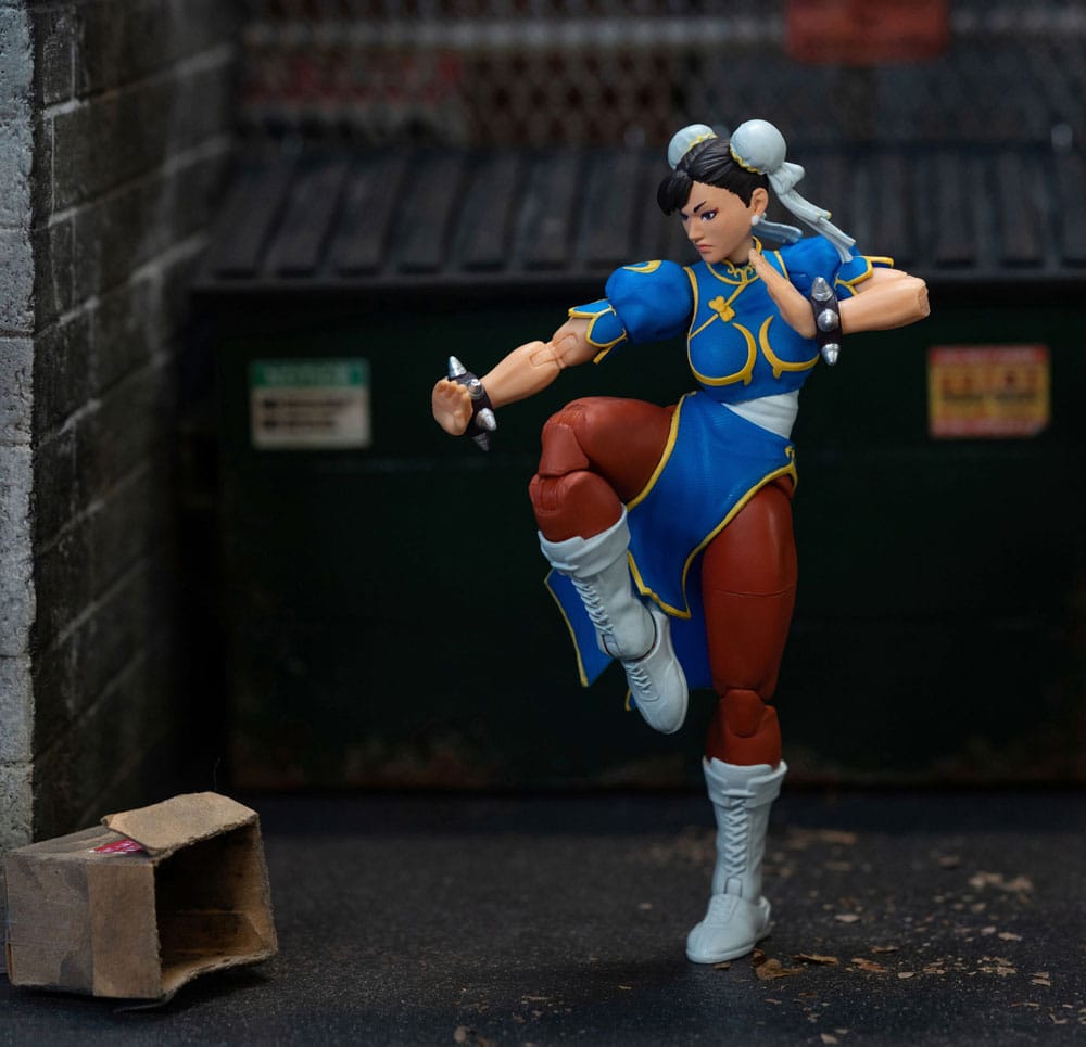 Ultra Street Fighter II: The Final Challengers Action Figure 1/12 Chun-Li 15 cm  4006333084515