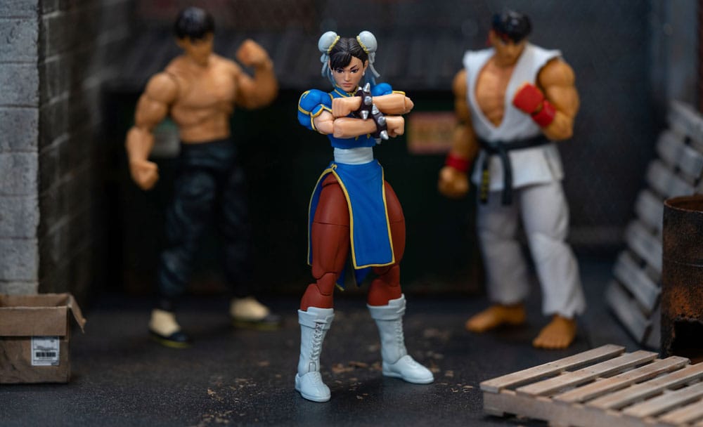 Ultra Street Fighter II: The Final Challengers Action Figure 1/12 Chun-Li 15 cm  4006333084515