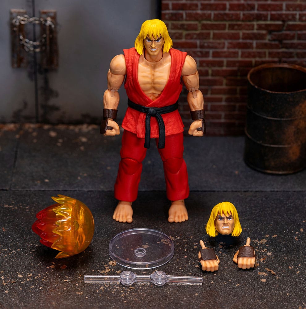 Ultra Street Fighter II: The Final Challengers Action Figure 1/12 Ken 15 cm 4006333085826