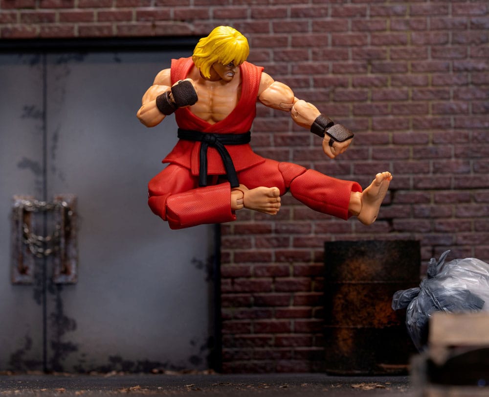 Ultra Street Fighter II: The Final Challengers Action Figure 1/12 Ken 15 cm 4006333085826