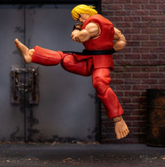 Ultra Street Fighter II: The Final Challengers Action Figure 1/12 Ken 15 cm 4006333085826