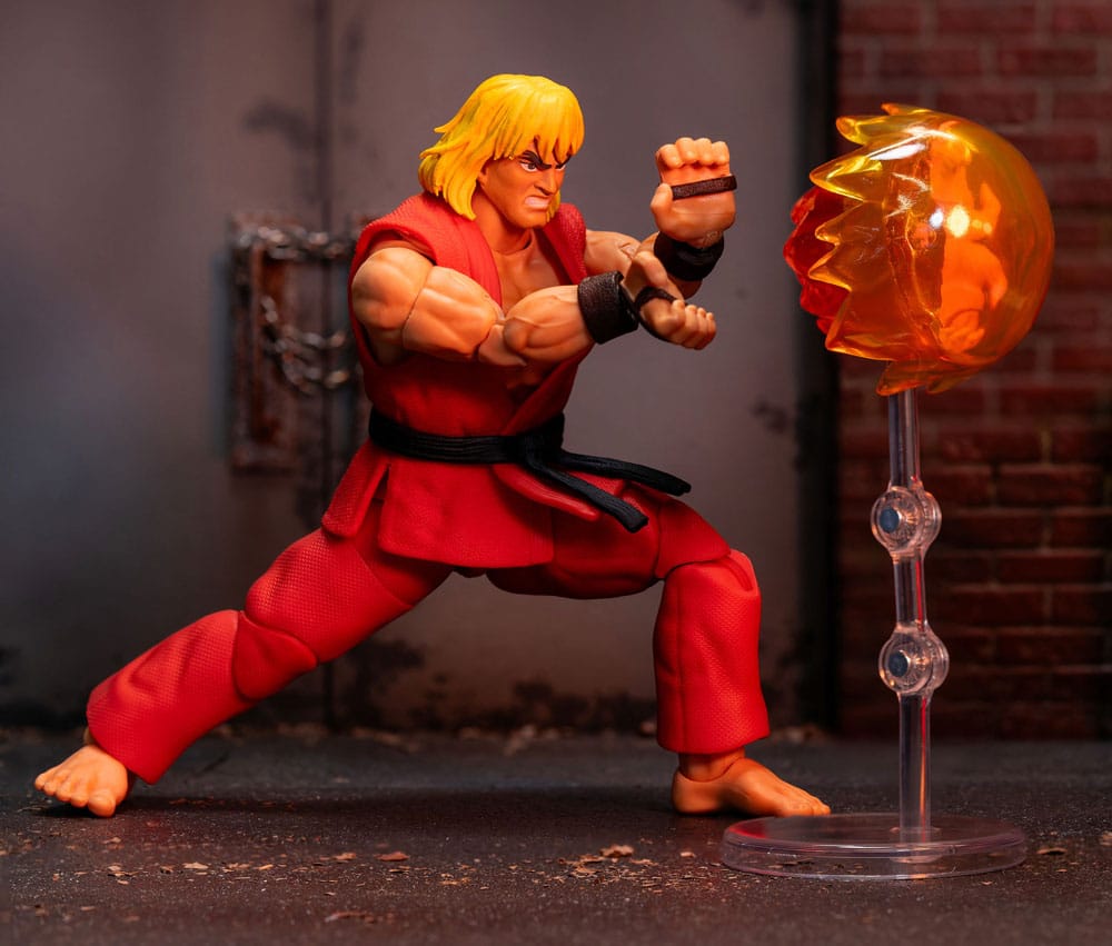 Ultra Street Fighter II: The Final Challengers Action Figure 1/12 Ken 15 cm 4006333085826