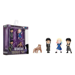 Wednesday Nano Metalfigs Diecast Mini Figures 4-Pack Wave 1 4 cm 4006333089909