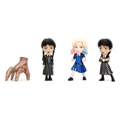 Wednesday Nano Metalfigs Diecast Mini Figures 4-Pack Wave 1 4 cm 4006333089909