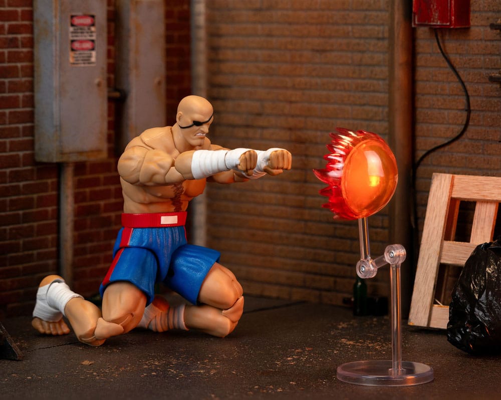 Ultra Street Fighter II: The Final Challengers Action Figure 1/12 Sagat 19 cm    4006333098291