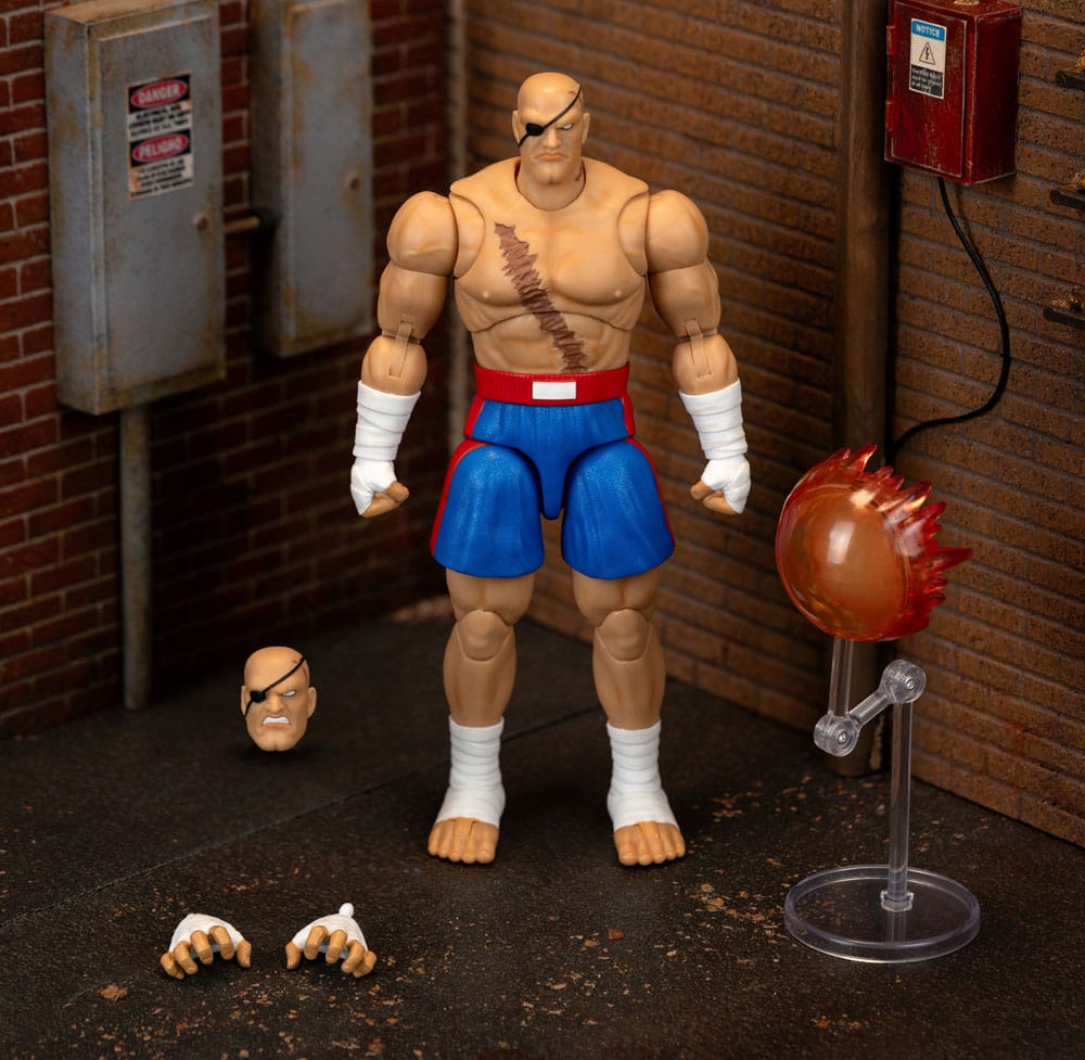 Ultra Street Fighter II: The Final Challengers Action Figure 1/12 Sagat 19 cm    4006333090967
