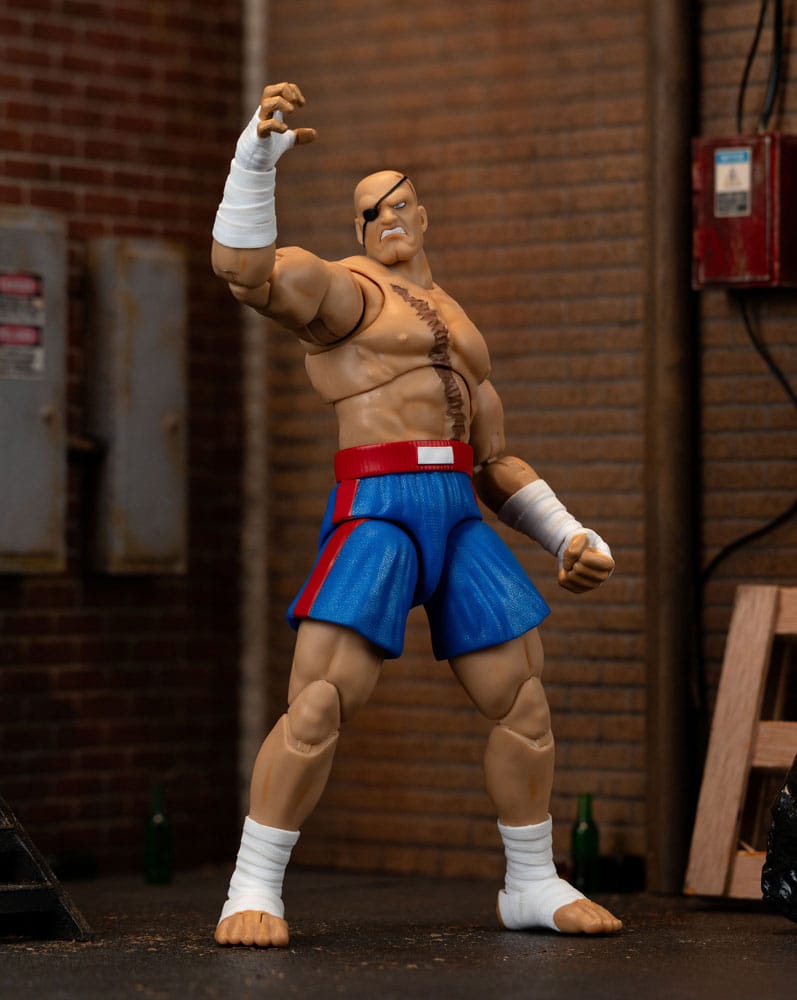 Ultra Street Fighter II: The Final Challengers Action Figure 1/12 Sagat 19 cm    4006333090967
