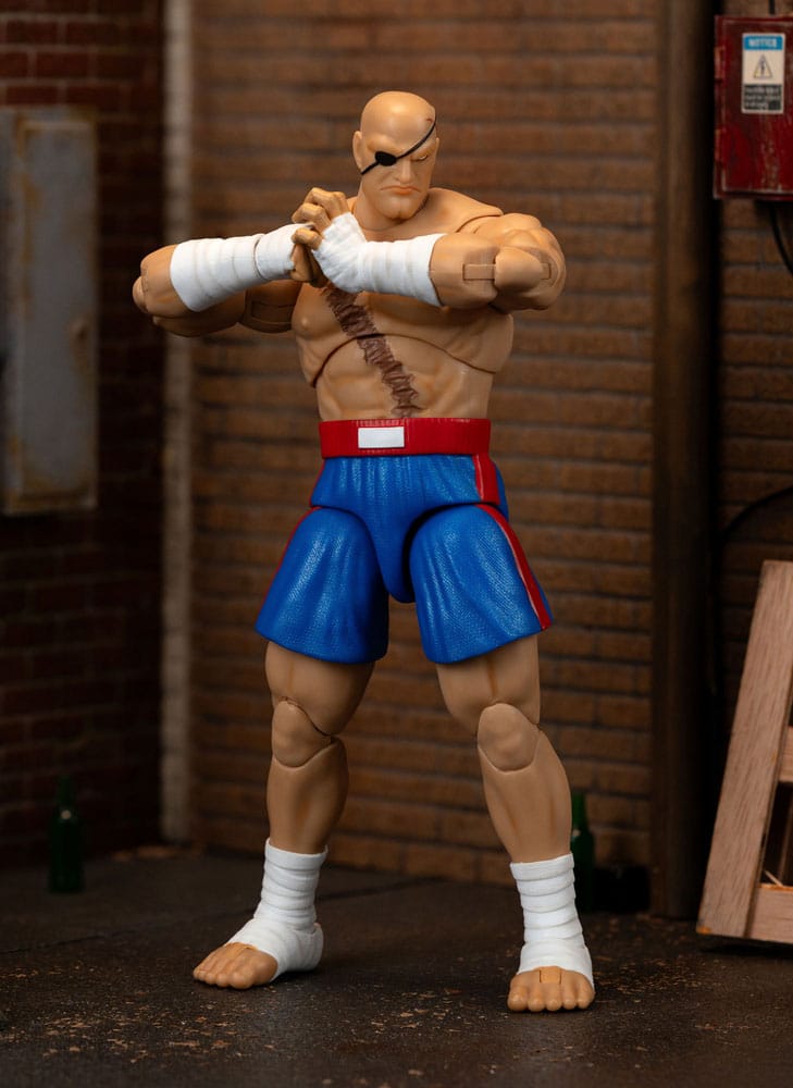Ultra Street Fighter II: The Final Challengers Action Figure 1/12 Sagat 19 cm    4006333090967