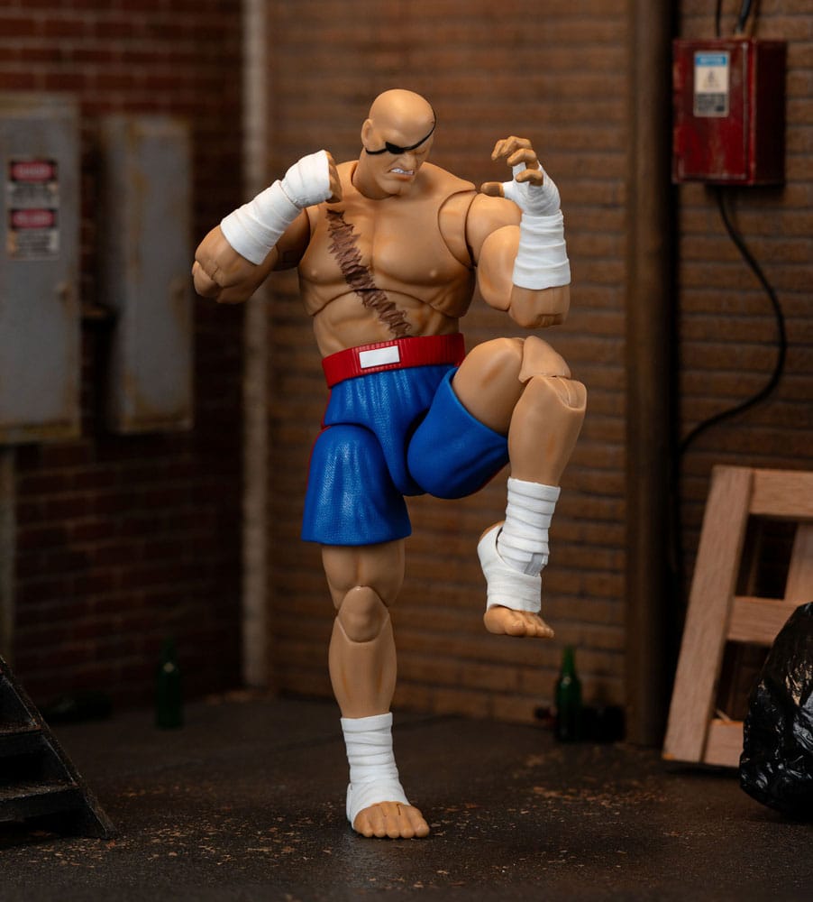Ultra Street Fighter II: The Final Challengers Action Figure 1/12 Sagat 19 cm    4006333090967
