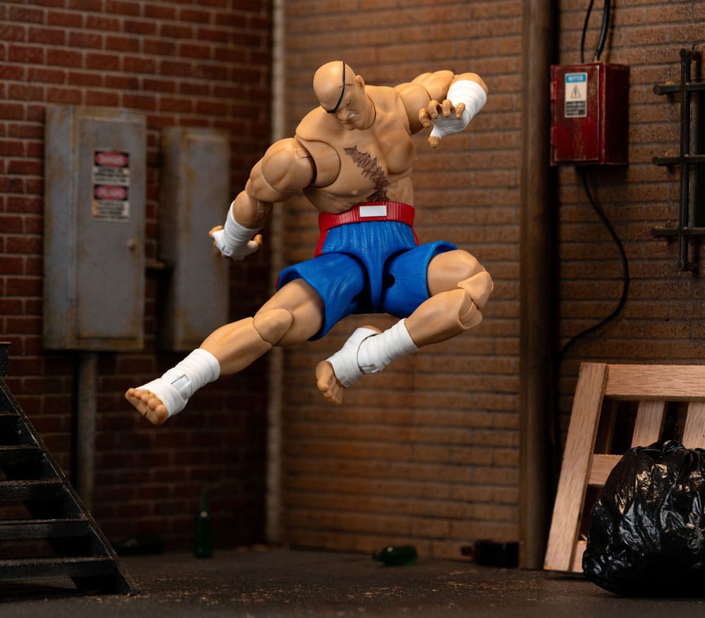 Ultra Street Fighter II: The Final Challengers Action Figure 1/12 Sagat 19 cm    4006333090967