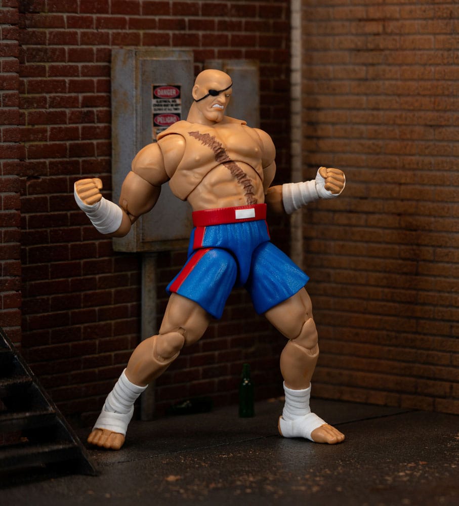 Ultra Street Fighter II: The Final Challengers Action Figure 1/12 Sagat 19 cm    4006333090967