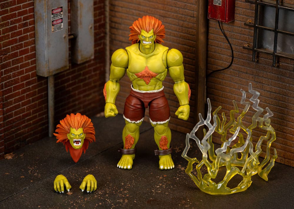 Ultra Street Fighter II: The Final Challengers Action Figure 1/12 Blanka 19 cm    4006333090974