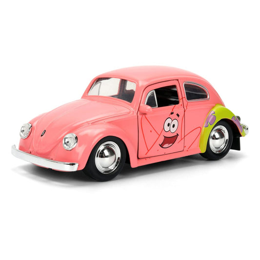 Spongebob Squarepants Diecast Model 1/32 1959 VW Beetle Patrick 4006333091247