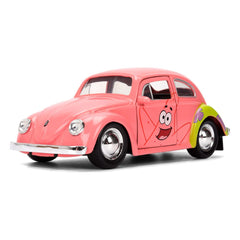 Spongebob Squarepants Diecast Model 1/32 1959 VW Beetle Patrick 4006333091247
