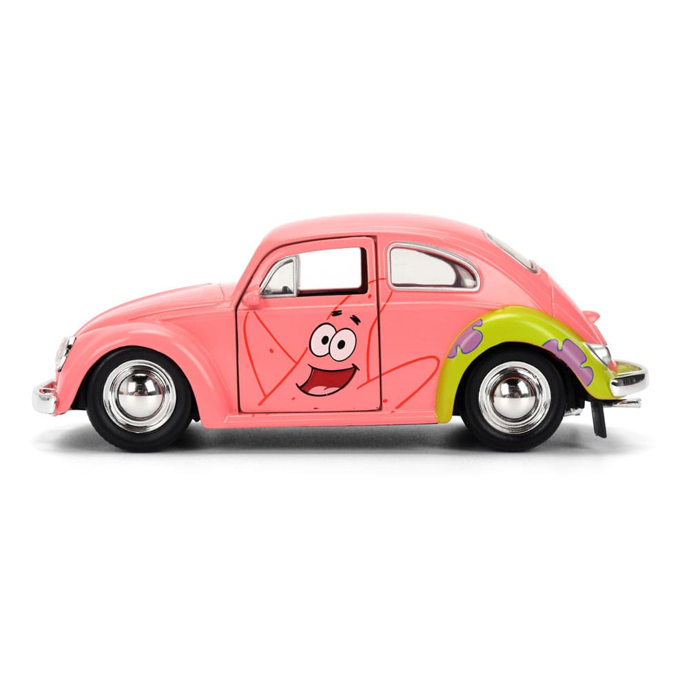 Spongebob Squarepants Diecast Model 1/32 1959 VW Beetle Patrick 4006333091247