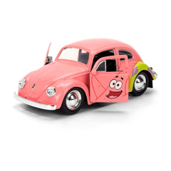 Spongebob Squarepants Diecast Model 1/32 1959 VW Beetle Patrick 4006333091247