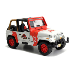 Jurassic World Diecast Model 1/24 1992 Jeep Wrangler 4006333080463