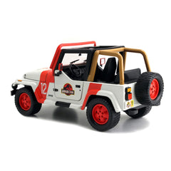 Jurassic World Diecast Model 1/24 1992 Jeep Wrangler 4006333080463