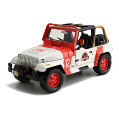 Jurassic World Diecast Model 1/24 1992 Jeep Wrangler 4006333080463