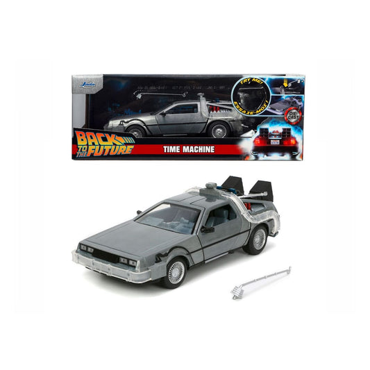 Back to the Future Diecast Model 1/24 Time Machine Model 1 4006333078002