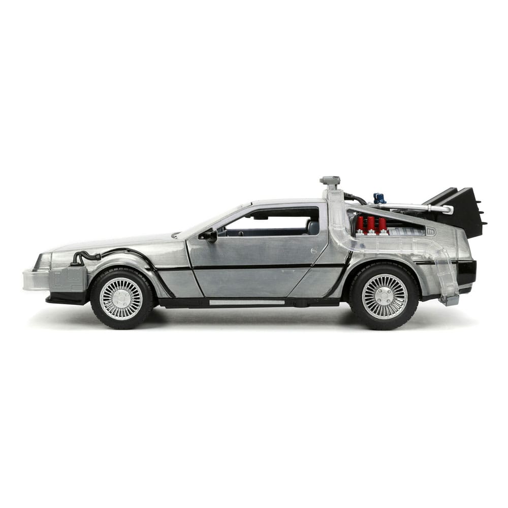 Back to the Future Diecast Model 1/24 Time Machine Model 1 4006333097997