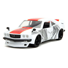 One Punch Man Diecast Model 1/24 1974 Mazda RX-3 4006333084607