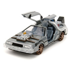 Back to the Future 3 Diecast Model 1/24 Time Machine Model 4 4006333088339