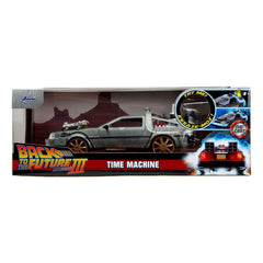 Back to the Future 3 Diecast Model 1/24 Time Machine Model 4 4006333088339