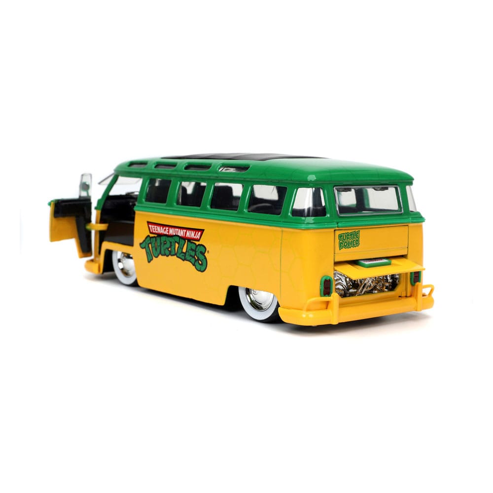 Teenage Mutant Ninja Turtles Diecast Model 1/24 1962 VW Bus Leonardo 4006333070990