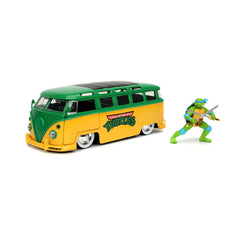 Teenage Mutant Ninja Turtles Diecast Model 1/24 1962 VW Bus Leonardo 4006333070990