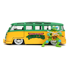 Teenage Mutant Ninja Turtles Diecast Model 1/24 1962 VW Bus Leonardo 4006333070990