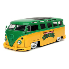 Teenage Mutant Ninja Turtles Diecast Model 1/24 1962 VW Bus Leonardo 4006333070990