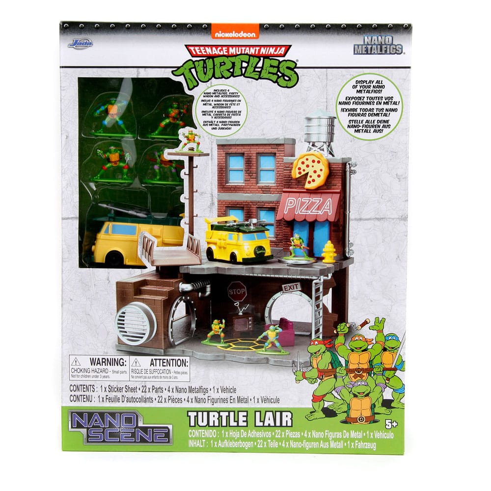 Teenage Mutant Ninja Turtles  Nano Metalfigs Nano Scene 4006333085895