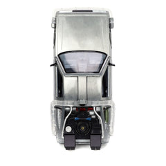 Back to the Future Hollywood Rides Diecast Model 1/24 Back to the Future 1 Time Machine 801310329115