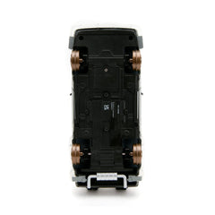 Back to the Future III Hollywood Rides Diecast Model 1/24 DeLorean Time Machine Railroad Wheels 4006333096402