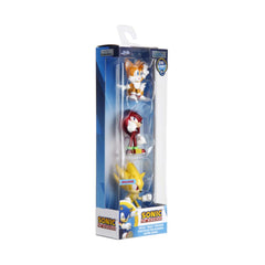 Sonic the Hedgehog Nano Metalfigs Diecast Mini Figures 3-Pack 5 cm  0801310356364