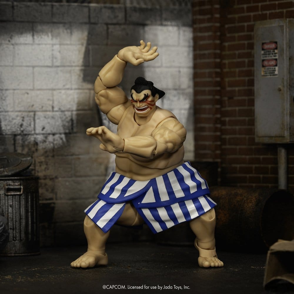 Ultra Street Fighter II: The Final Challengers Action Figure 1/12 E. Honda 16 cm    4006333100499